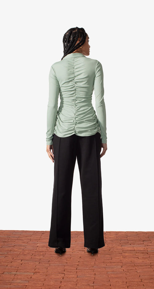 Seacrest Green Madison Blouse