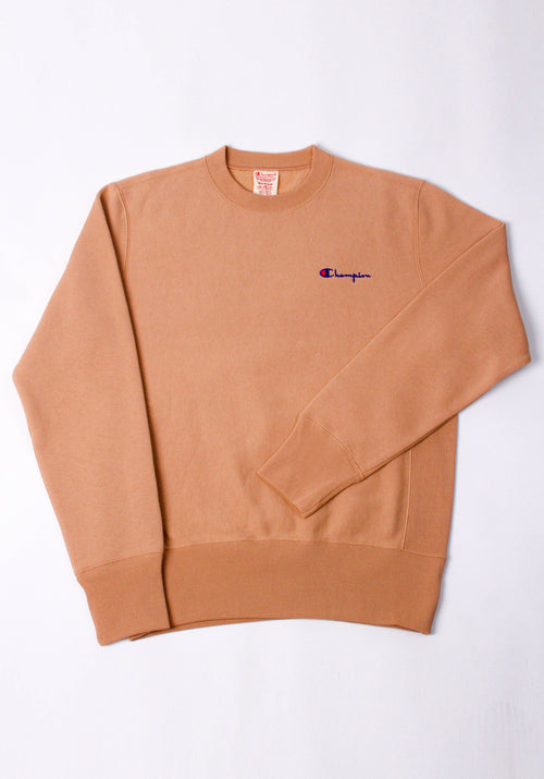 Script Logo Back Reverse Weave Sweatshirt