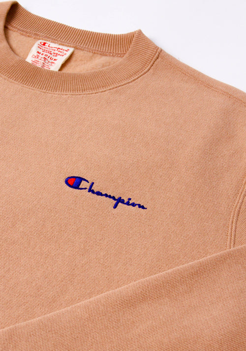 Script Logo Back Reverse Weave Sweatshirt