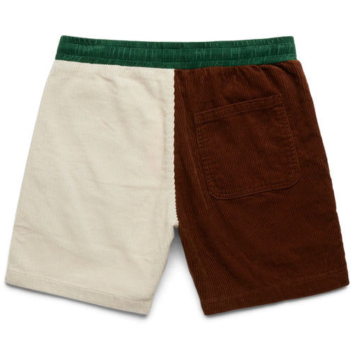 Growclub Corduroy Shorts Brown Green