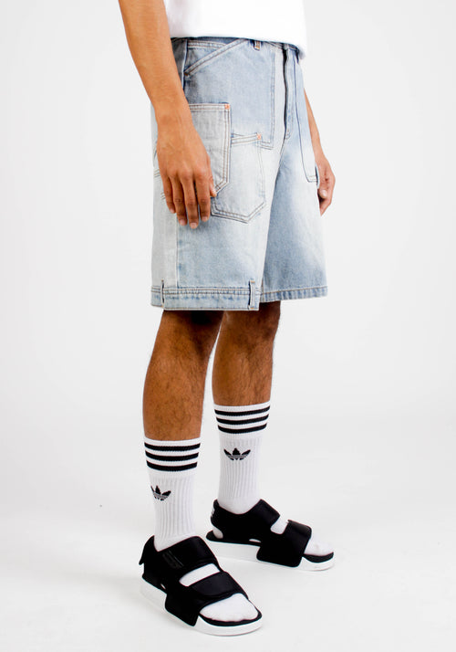 ANDERSSON PATCHWORK  DENIM SHORTS