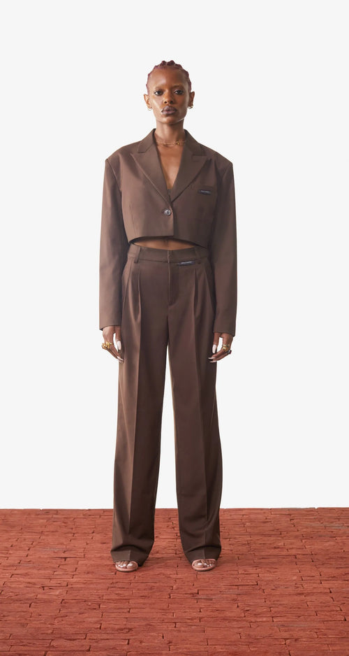 Brown Marimba Blazer
