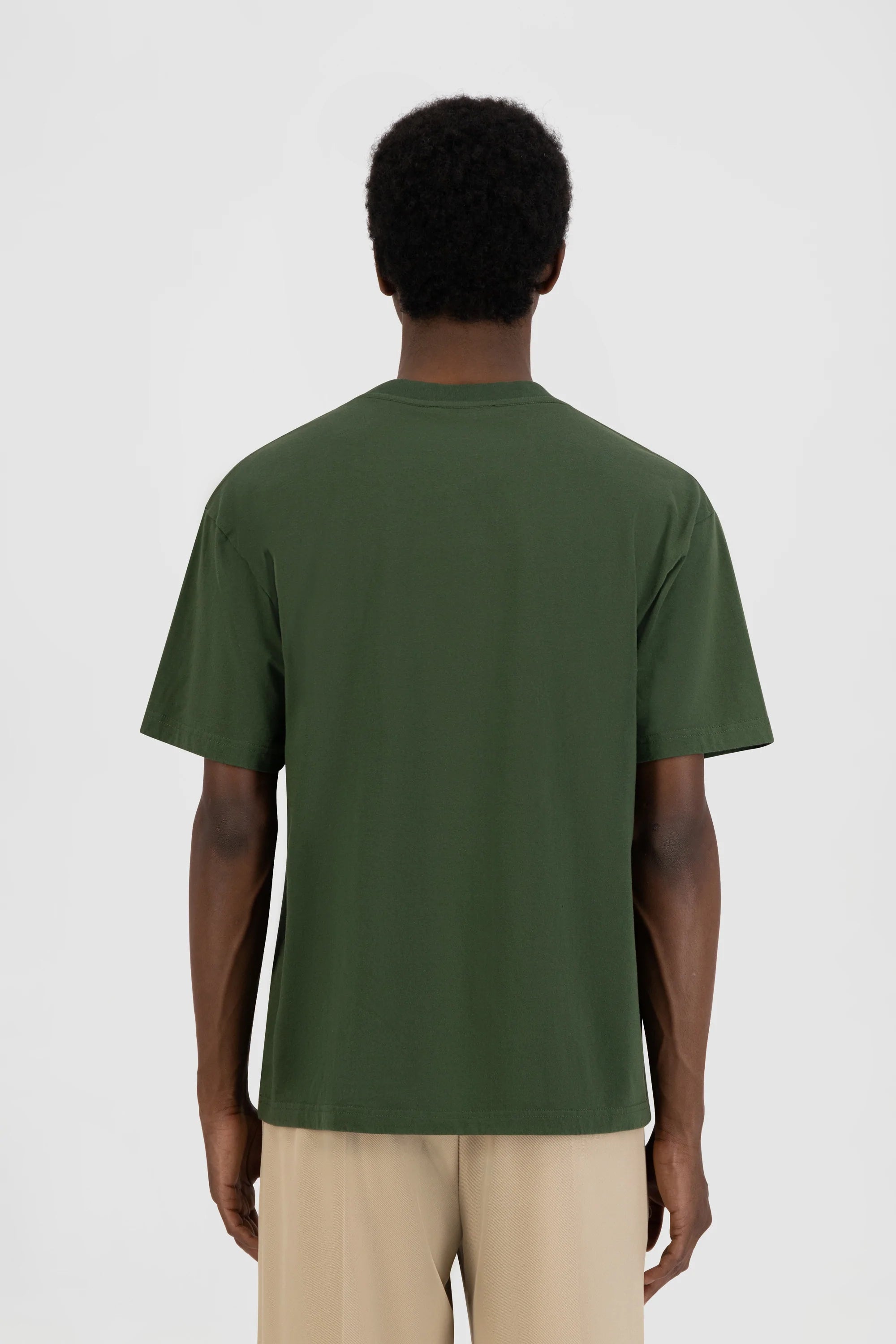 OLAF Chainstitch Tee Forest Green