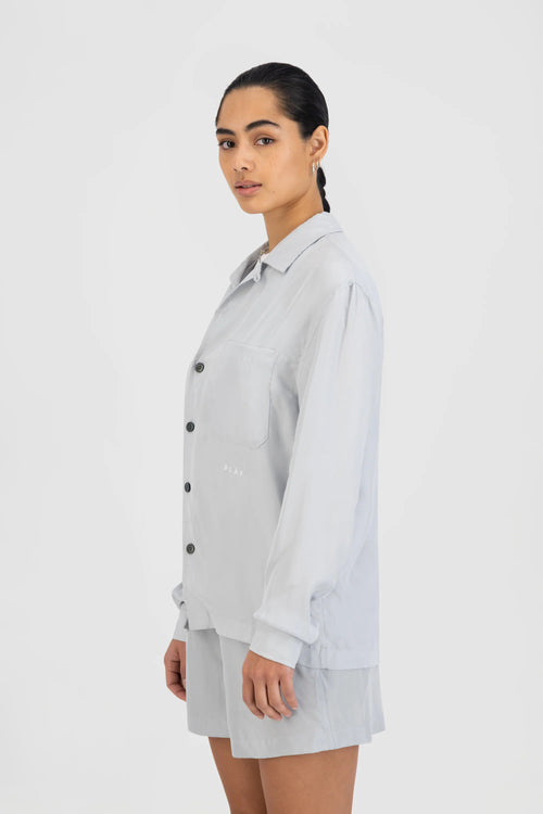 ØLÅF WMN Relaxed Shirt Power Blue