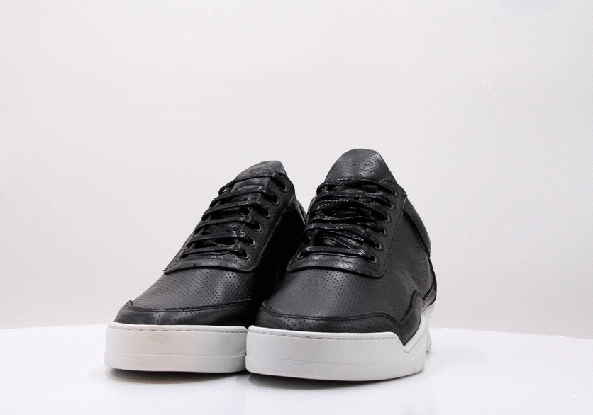 Low Top Ghost Nappa Perforated