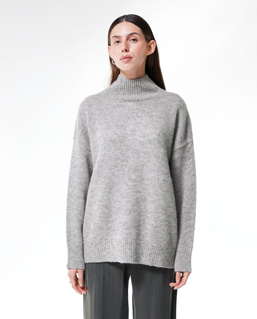Stinne Knit Grey Melange