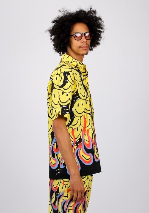 Smiley Flames Shirt