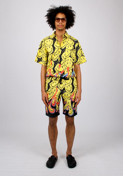 Smiley Flames Shorts